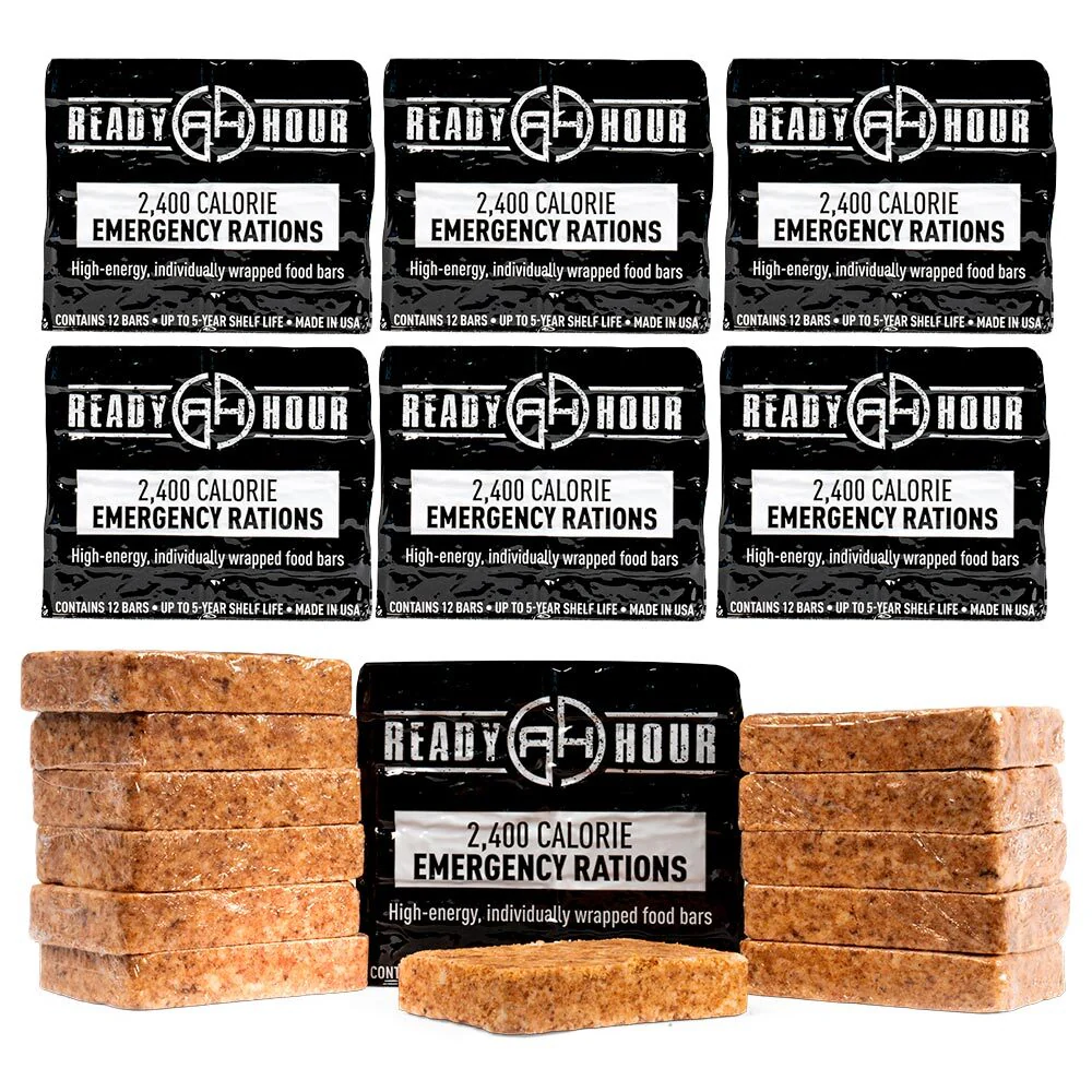 2,400 Calorie Emergency Ration Bars by Ready Hour - Image 6