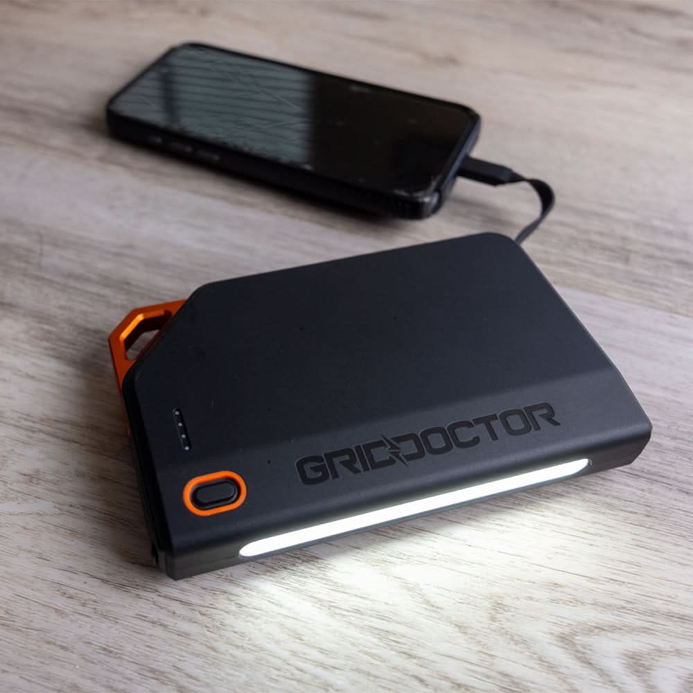 65W Power Bank w/ 15W Solar Panel by Grid Doctor - Image 7