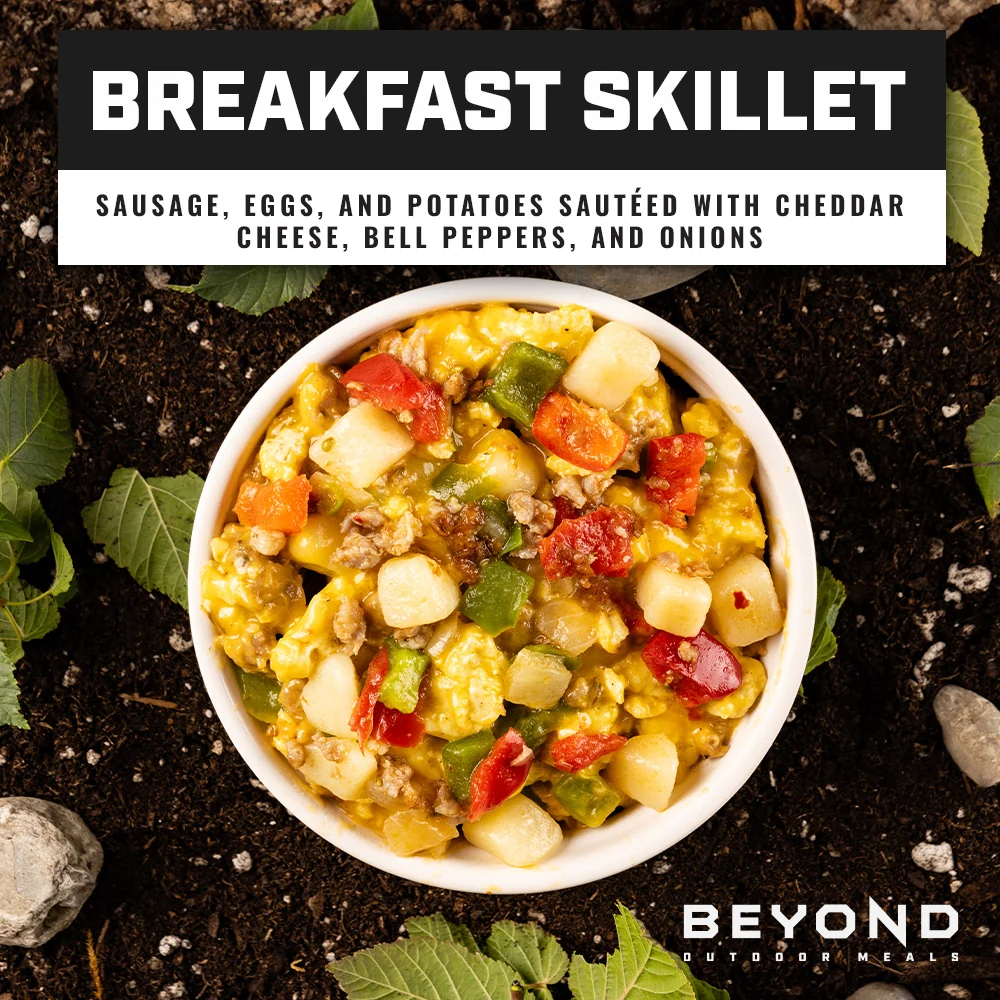 Breakfast Skillet Pouch by Beyond Outdoor Meals (710 calories, 2 servings) - Image 2
