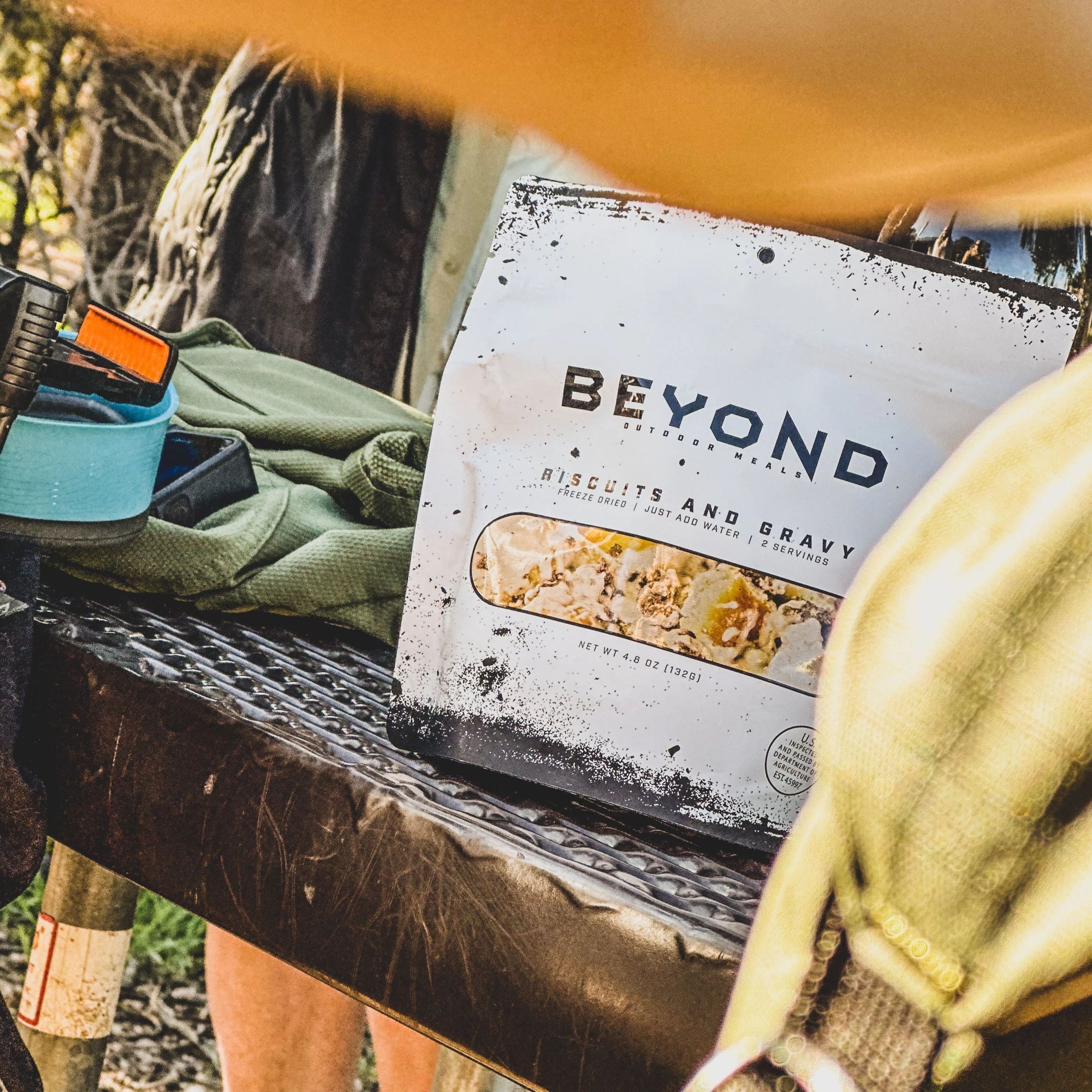 Biscuits & Gravy Pouch by Beyond Outdoor Meals (710 calories, 2 servings) - Image 6