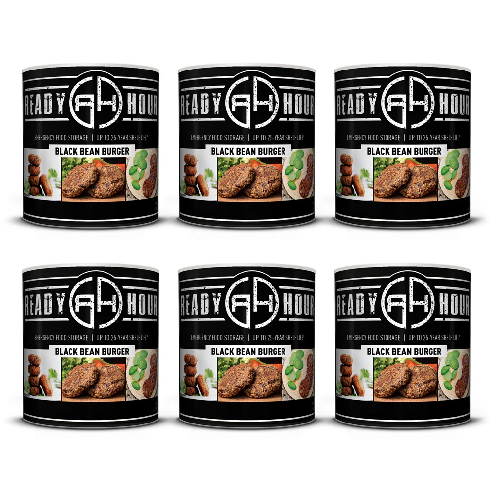 Black Bean Burger #10 Can (33 servings) - Image 10