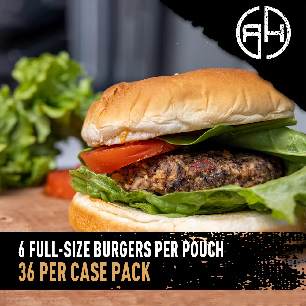 Black Bean Burger Mix (6 pouches, 36 servings) - Image 5