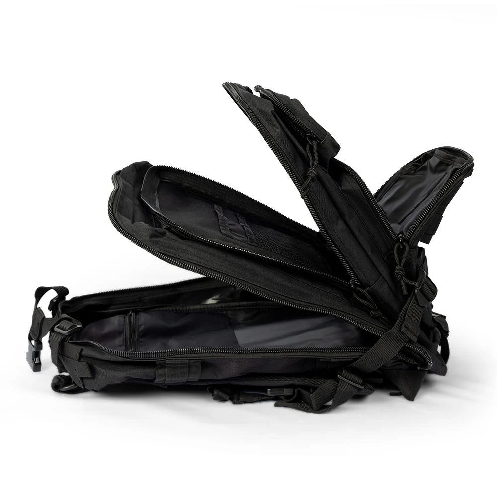 Black Tactical Backpack - Image 2