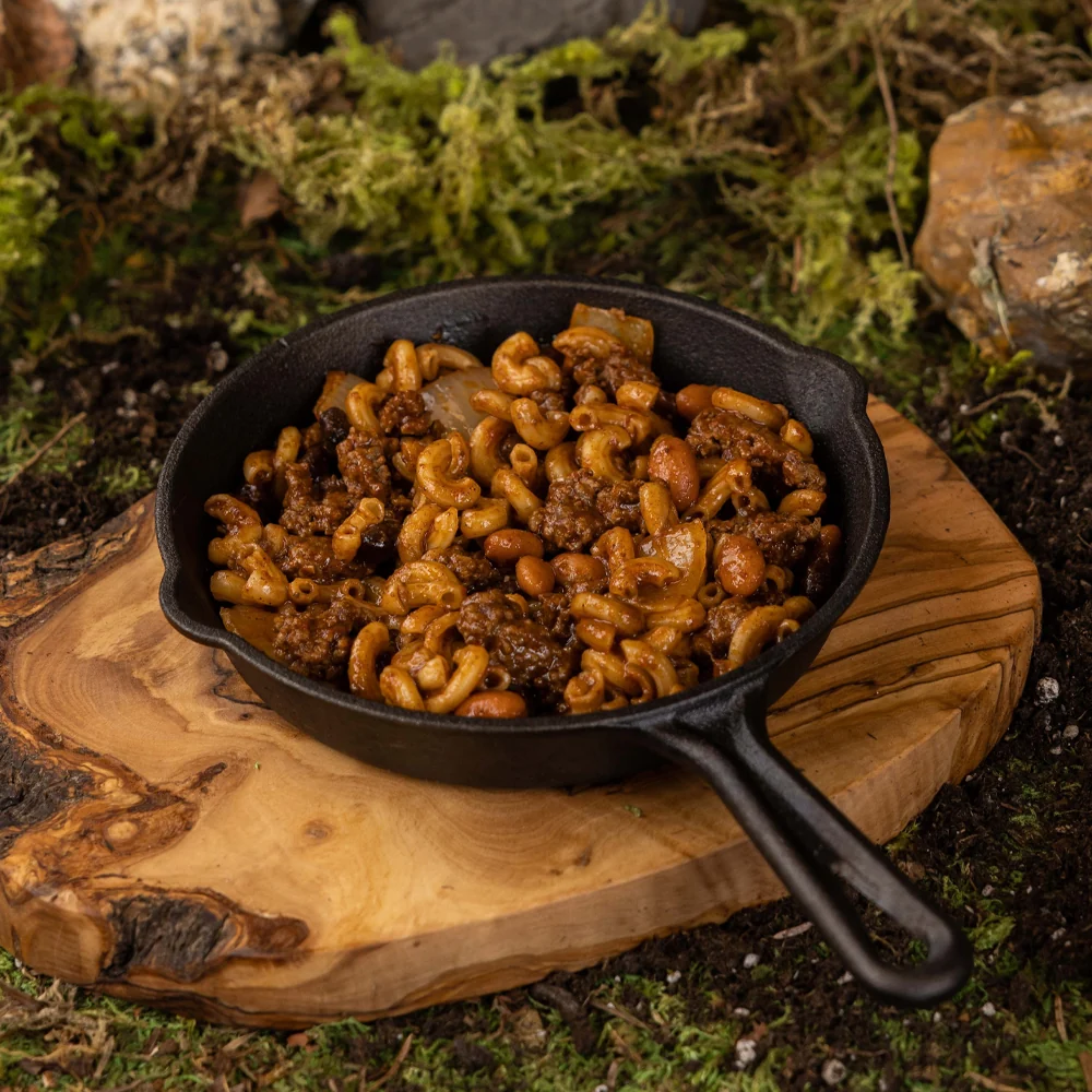 Chili Mac Pouch by Beyond Outdoor Meals (710 calories, 2 servings) - Image 3