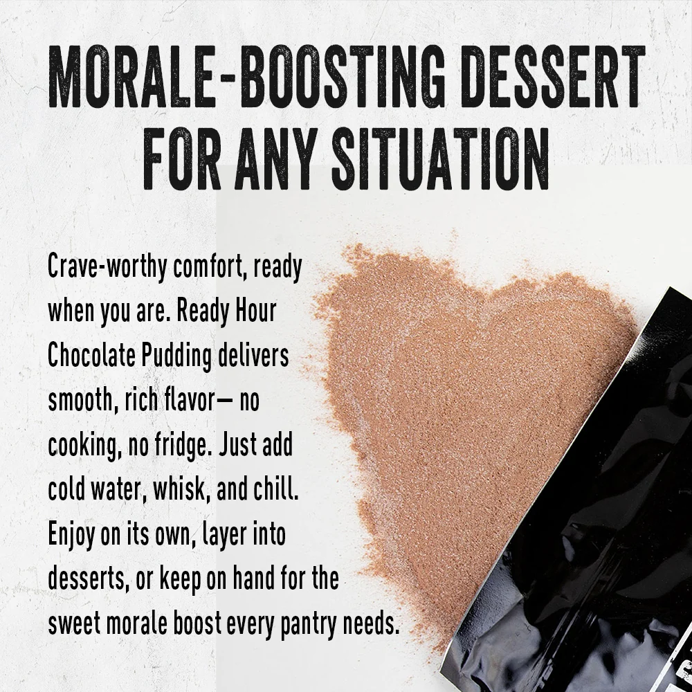 Chocolate Pudding Mix (3 pouches, 30 servings) - Image 3