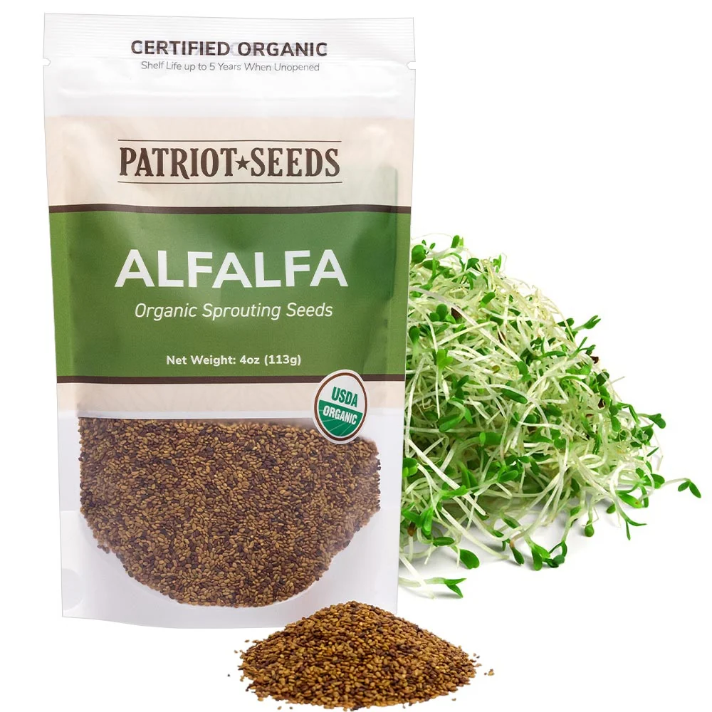 4-Tray Seed Sprouter Set & Sprouting Seeds Starter Kit - Image 4