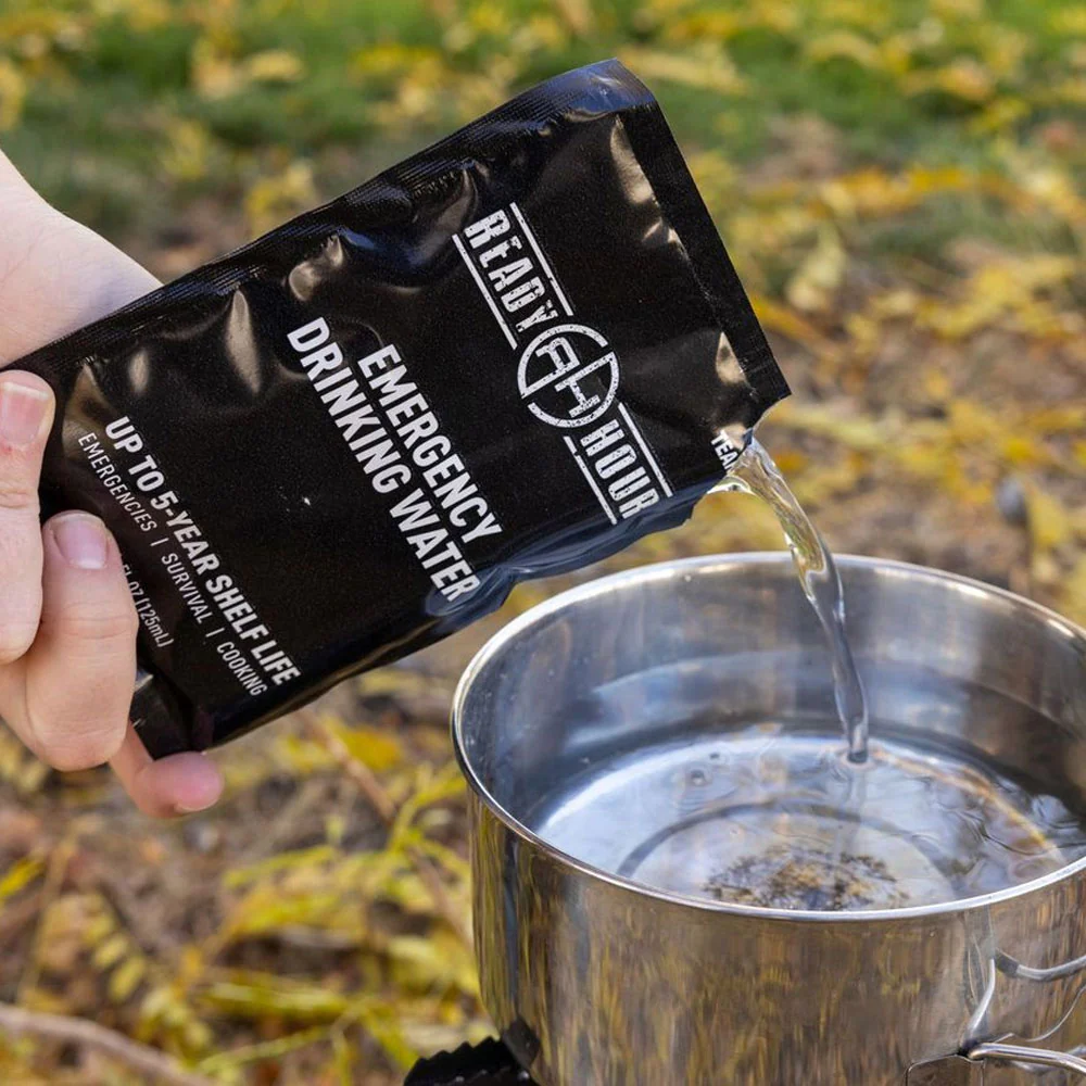 Emergency Water + 2,400 Calorie Ration Bars Bundle | Grab-and-Go Emergency Essentials - Image 16