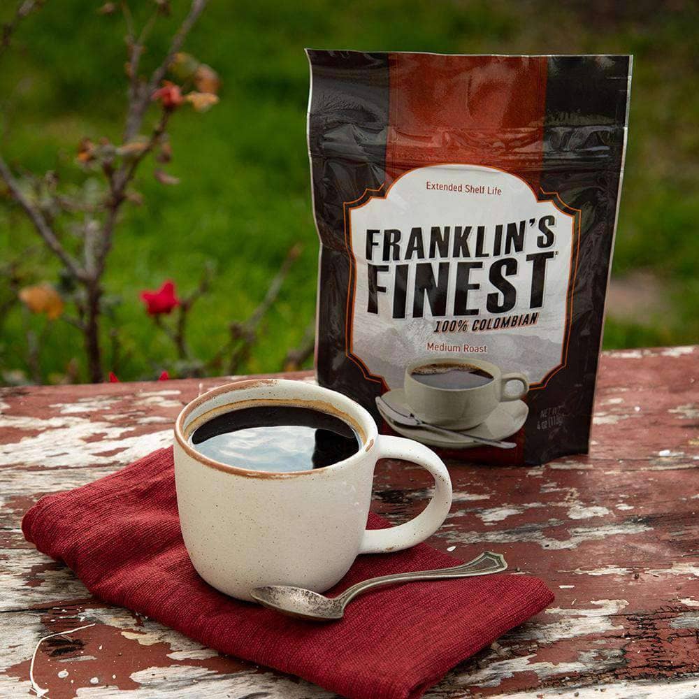 Franklin's Finest 100% Colombian Coffee Sample Pouch (60 servings) - Image 7