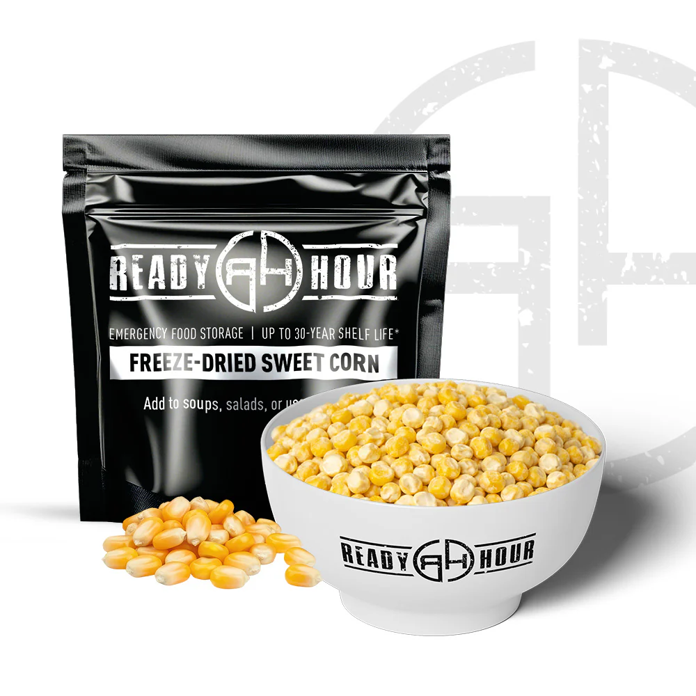 Freeze-Dried Corn (6 pouches, 48 servings)