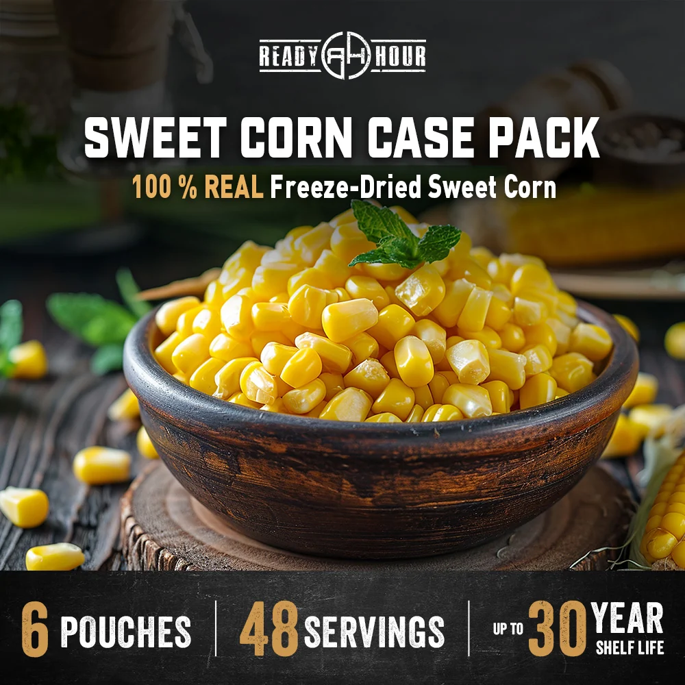 Freeze-Dried Corn (6 pouches, 48 servings) - Image 2