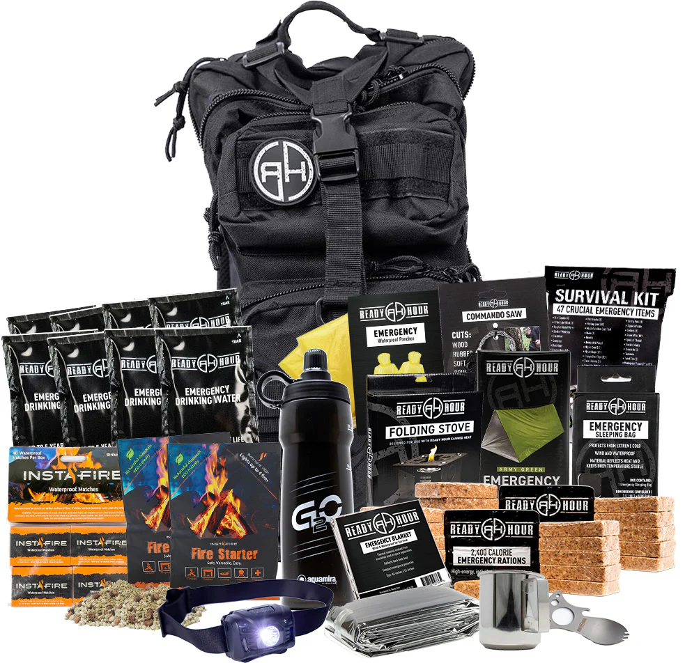 Go-Bag with 60 Bug-Out Essentials