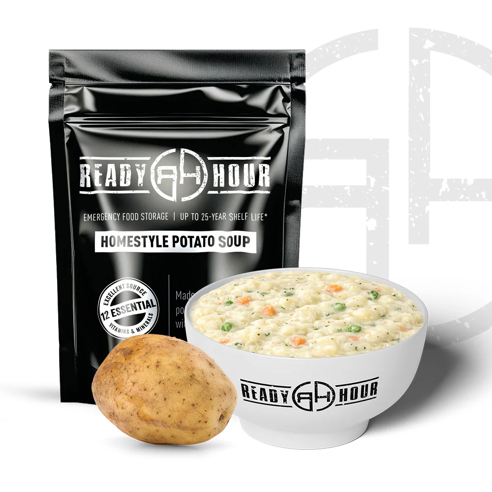 Homestyle Potato Soup (6 pouches, 24 servings)