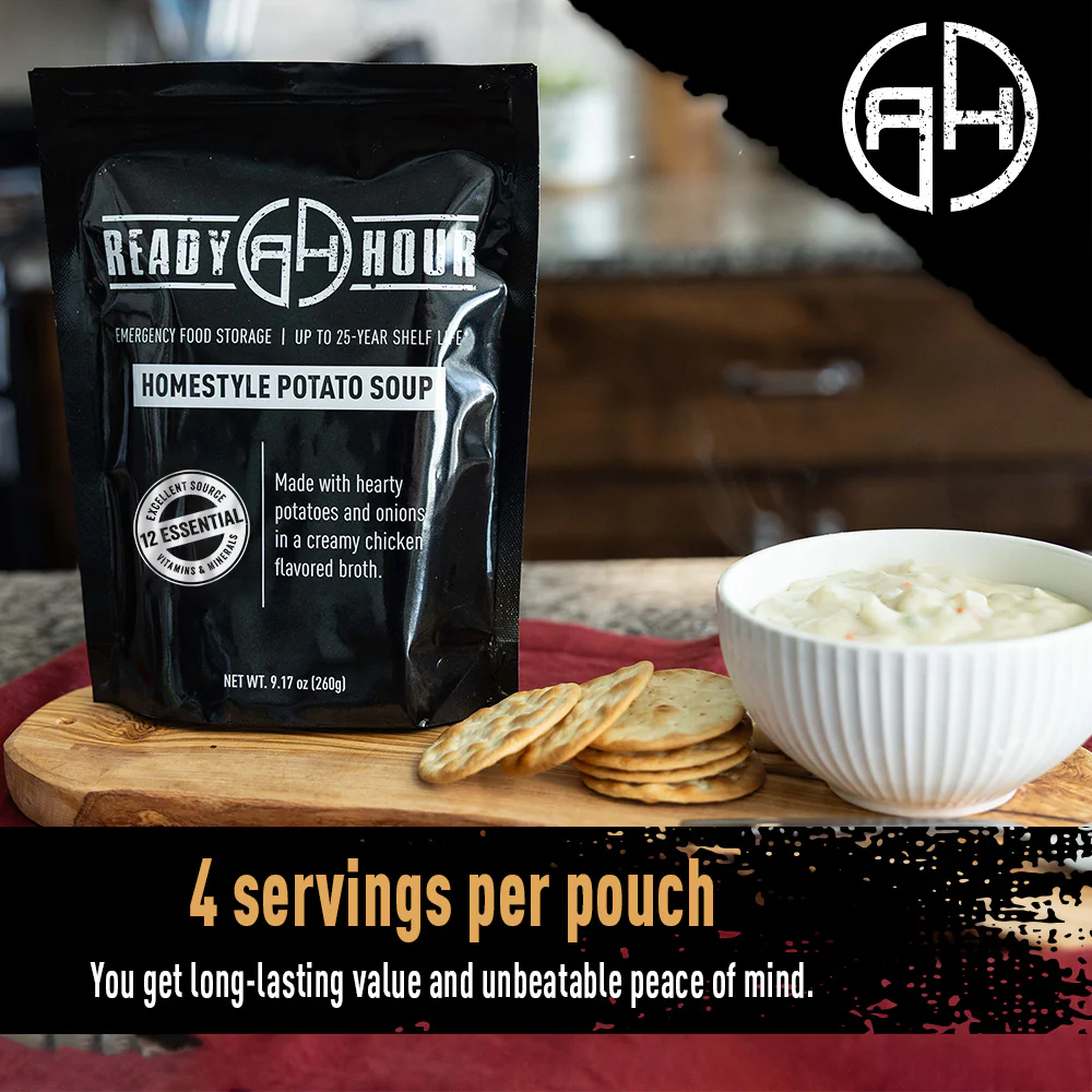 Homestyle Potato Soup (6 pouches, 24 servings) - Image 4