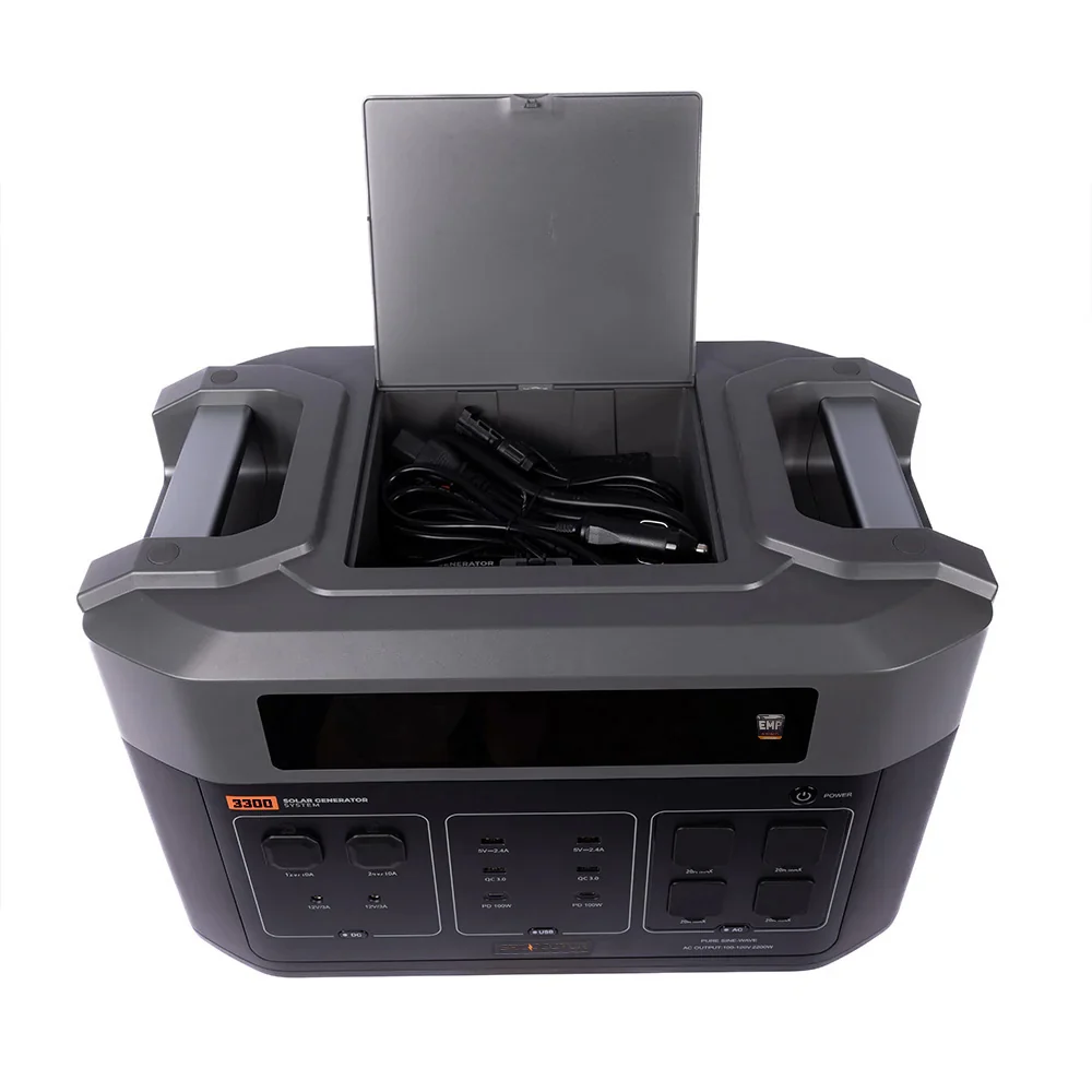 3300 Solar Generator System w/ EMP Intercept Technology + FREE Waterproof 200W Solar Panel by Grid Doctor - Image 24