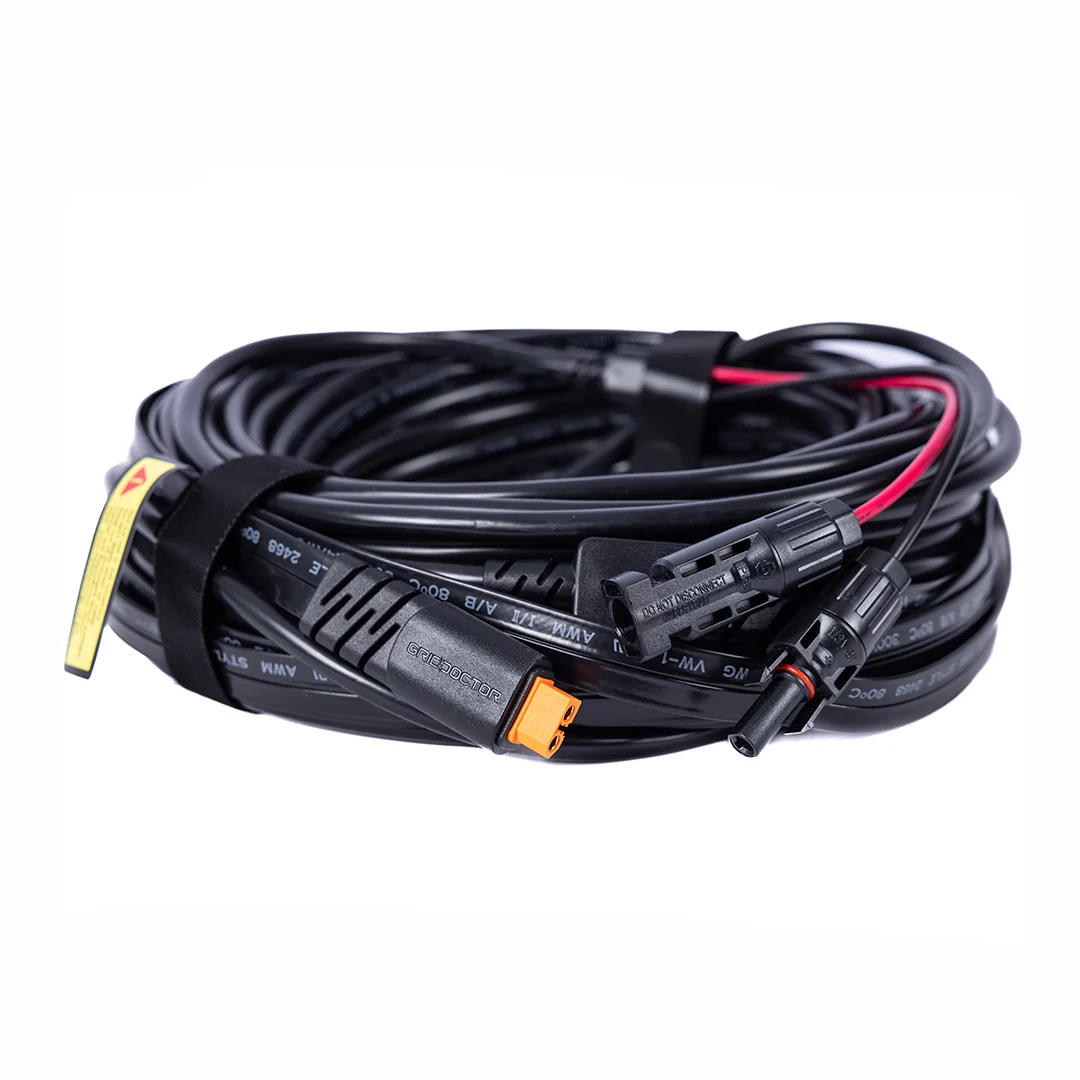 75-Foot Extension Cord for the 3300 & 2200 Solar Generators by Grid Doctor - Image 6