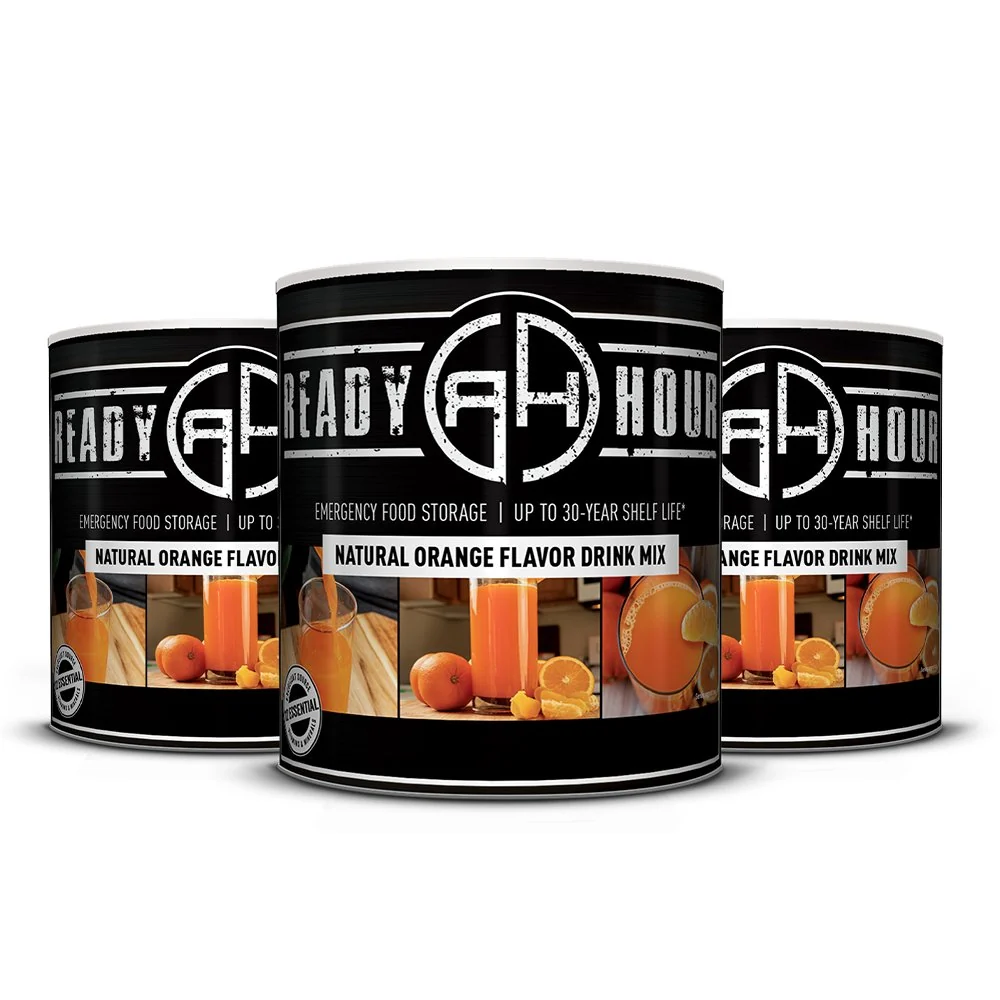 Natural Orange Flavor Drink Mix #10 Can (63 servings) - Image 5