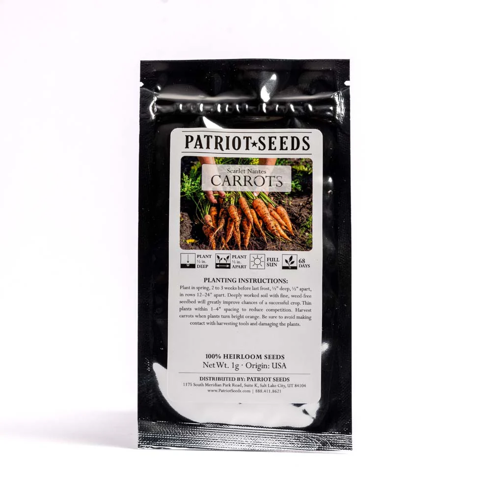 Survival Seed Vault (100% heirloom, 20 varieties) by Patriot Seeds - Image 10