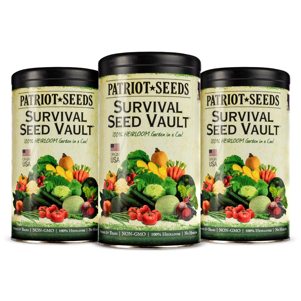 Survival Seed Vault (100% heirloom, 20 varieties) by Patriot Seeds - Image 24