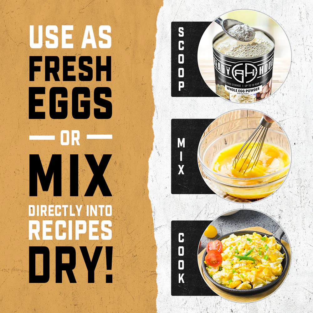 Whole Egg Powder #10 Can (78 servings) - Image 3