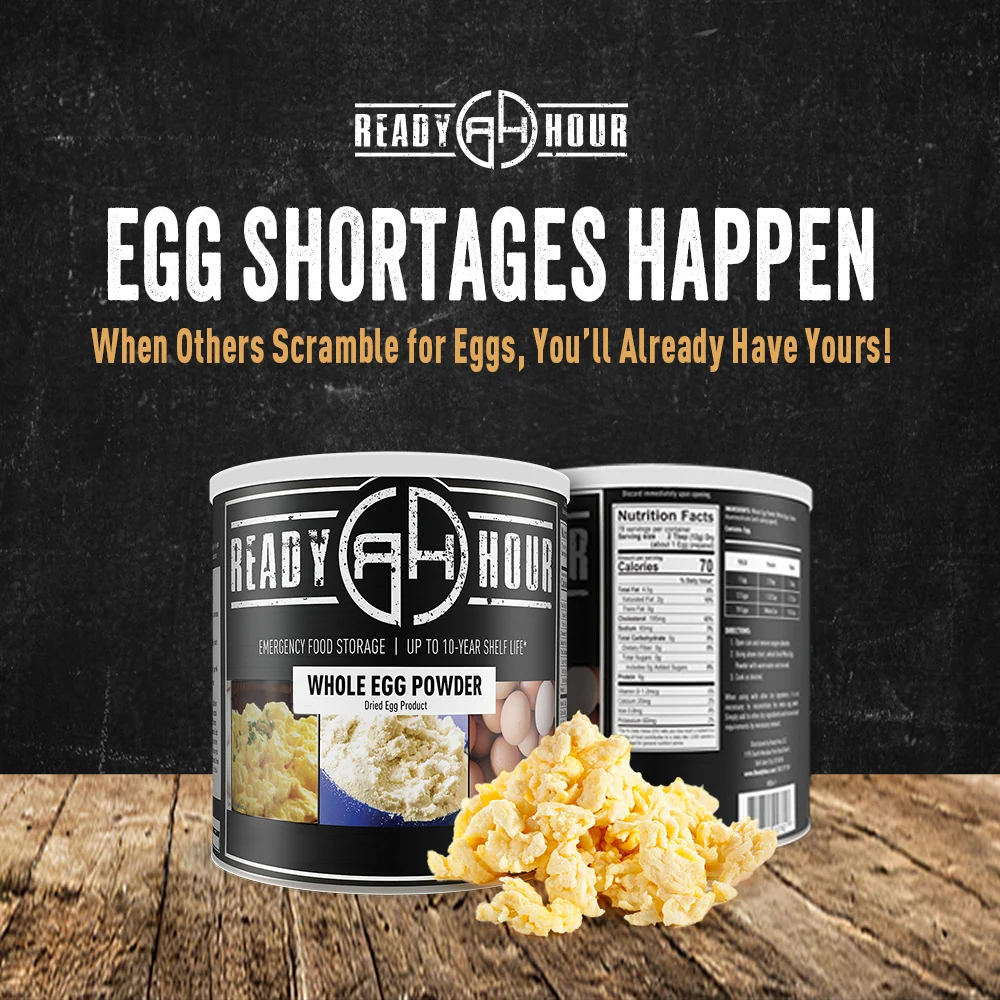 Whole Egg Powder #10 Can (78 servings) - Image 5
