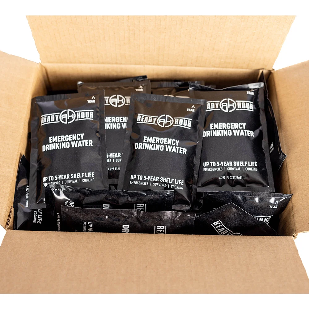 Emergency Drinking Water 64 Pouch Case by Ready Hour - Image 6