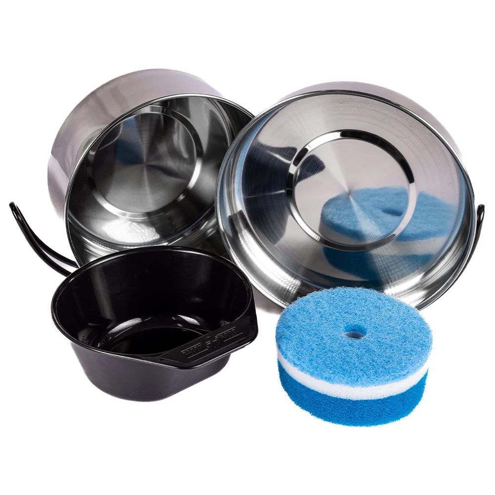 Stainless Steel Mess Cooking Kit (5 piece) by Ready Hour - Image 5