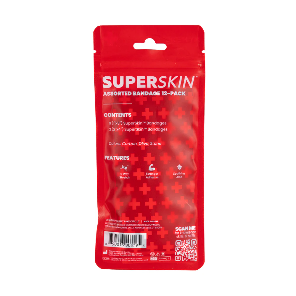 SuperSkin Bandages 12-pack by My Medic - Image 2