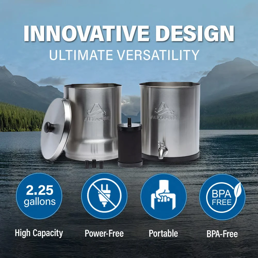 Alexapure Pro Super Flow Water Filtration Kit (4x water filtration) - Image 10
