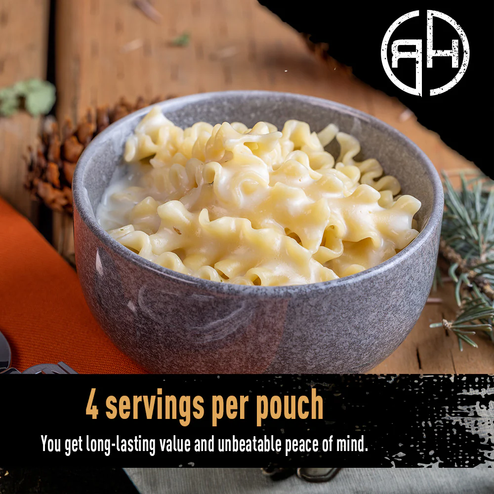 Creamy Alfredo Pasta (6 pouches, 24 servings) - Image 4