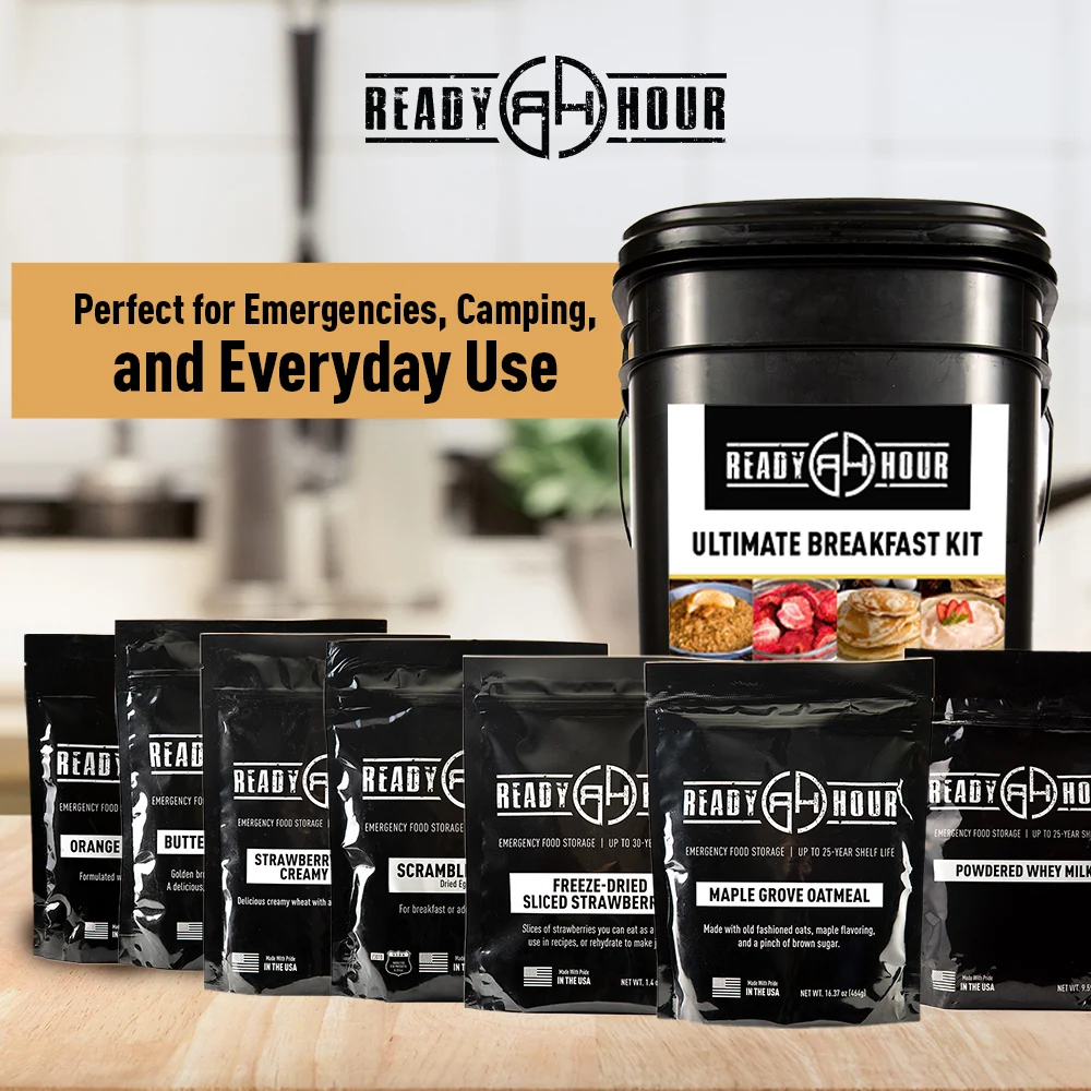 Ultimate Survival Breakfast Kit (13 pouches, 128 servings) - Image 4