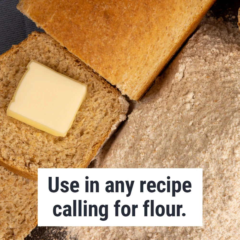 Whole Wheat Flour #10 Can (58 servings) - Image 4